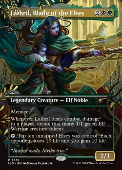 Lathril, Blade of the Elves #2681 · Magic: The Gathering