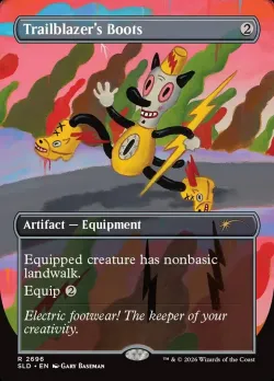 Trailblazer's Boots #2696 · Magic: The Gathering
