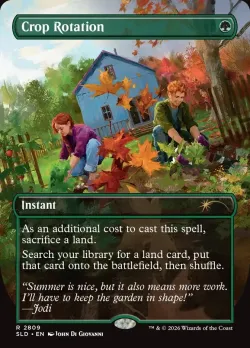 Crop Rotation #2809 · Magic: The Gathering