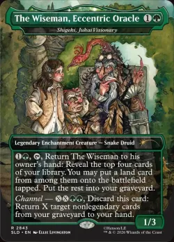 Shigeki, Jukai Visionary #2843 · Magic: The Gathering