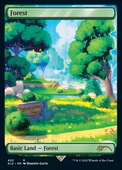 Forest #452 · Magic: The Gathering