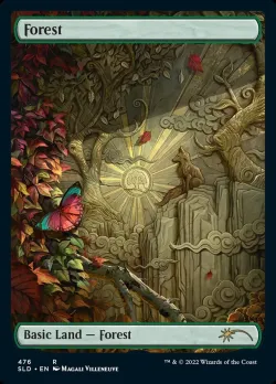 Forest #476 · Magic: The Gathering