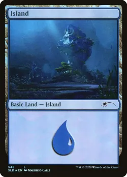 Island #548 · Magic: The Gathering