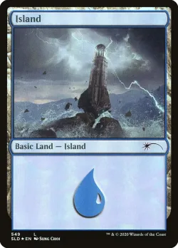 Island #549 · Magic: The Gathering