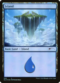 Island #550 · Magic: The Gathering