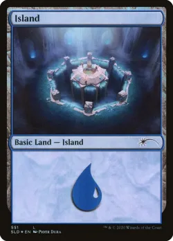 Island #551 · Magic: The Gathering