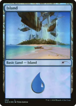 Island #554 · Magic: The Gathering