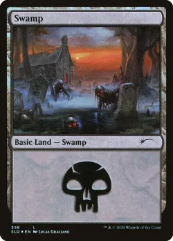 Swamp #558 · Magic: The Gathering