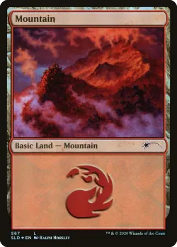 Mountain #567 · Magic: The Gathering
