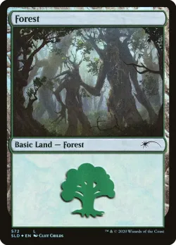Forest #572 · Magic: The Gathering