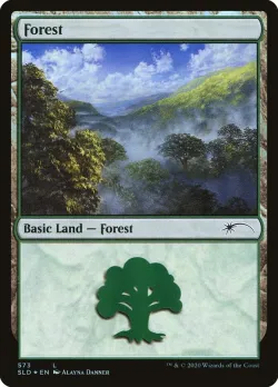 Forest #573 · Magic: The Gathering