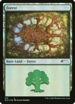 Forest #574 · Magic: The Gathering