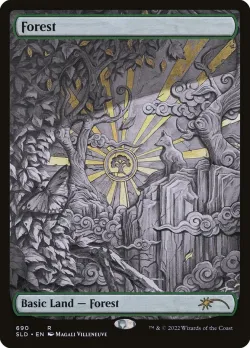 Forest #690 · Magic: The Gathering
