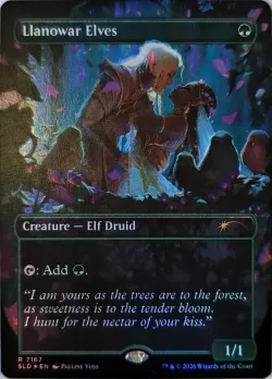 Llanowar Elves 「SLD/7167」「EN」