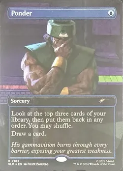 Ponder #7185 · Magic: The Gathering