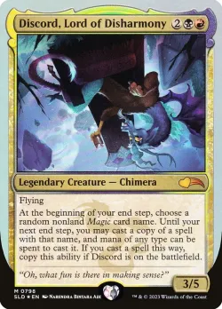 Discord, Lord of Disharmony #798 · Magic: The Gathering