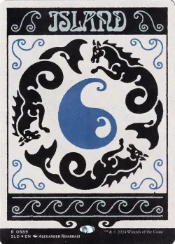 Island #889 · Magic: The Gathering