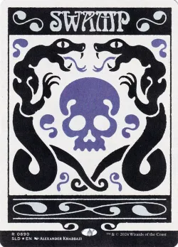 Swamp #890 · Magic: The Gathering