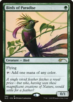 Birds of Paradise #92 · Magic: The Gathering