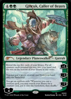 Garruk, Caller of Beasts 「SLD/9995」「EN」