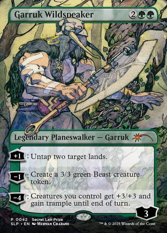 Garruk Wildspeaker 「SLP/42」「EN」