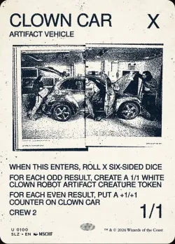Clown Car #100 · Magic: The Gathering