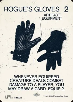 Rogue's Gloves #111 · Magic: The Gathering