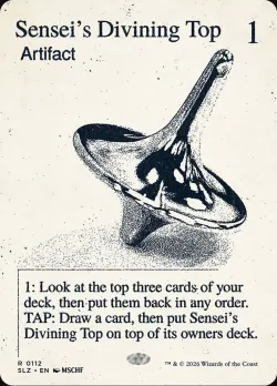 Sensei's Divining Top #112 · Magic: The Gathering