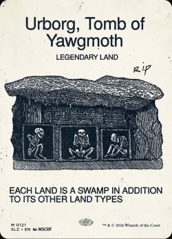 Urborg, Tomb of Yawgmoth #121 · Magic: The Gathering