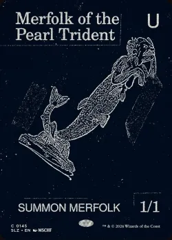 Merfolk of the Pearl Trident #145 · Magic: The Gathering