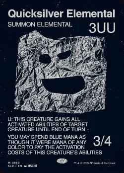 Quicksilver Elemental #150 · Magic: The Gathering
