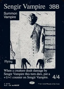 Sengir Vampire #170 · Magic: The Gathering