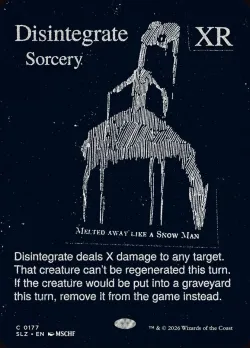 Disintegrate #177 · Magic: The Gathering