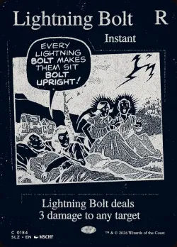 Lightning Bolt #184 · Magic: The Gathering