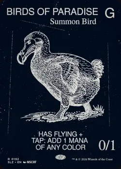 Birds of Paradise #192 · Magic: The Gathering