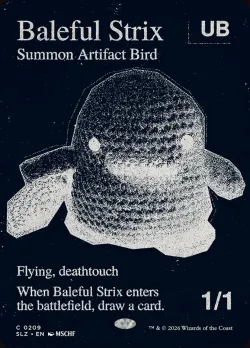 Baleful Strix #209 · Magic: The Gathering