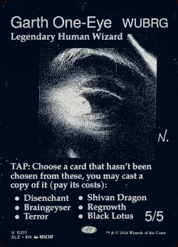 Garth One-Eye #211 · Magic: The Gathering