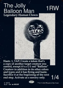 The Jolly Balloon Man #212 · Magic: The Gathering