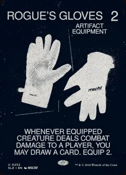 Rogue's Gloves #232 · Magic: The Gathering