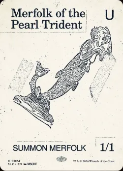 Merfolk of the Pearl Trident #24 · Magic: The Gathering