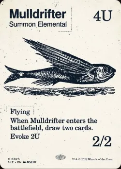 Mulldrifter #25 · Magic: The Gathering