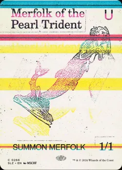Merfolk of the Pearl Trident #266 · Magic: The Gathering