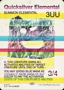 Quicksilver Elemental #271 · Magic: The Gathering