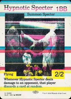 Hypnotic Specter #286 · Magic: The Gathering