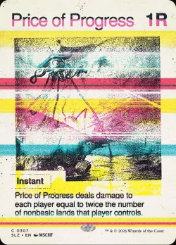 Price of Progress #307 · Magic: The Gathering
