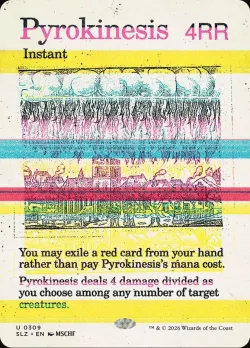 Pyrokinesis #309 · Magic: The Gathering