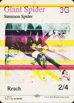 Giant Spider #317 · Magic: The Gathering