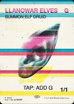 Llanowar Elves #323 · Magic: The Gathering