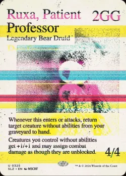 Ruxa, Patient Professor #325 · Magic: The Gathering