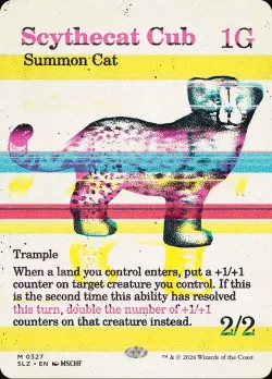 Scythecat Cub #327 · Magic: The Gathering